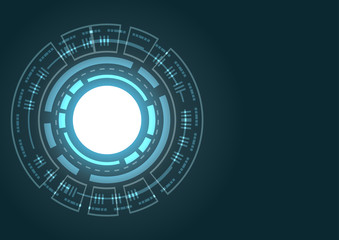 Abstract Digital background.Business growth transformation to digital and Successful financial technology.