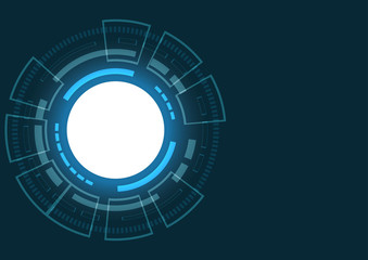 Obraz premium Abstract geometric connect lines and dots.Simple technology graphic background.Illustration Vector design Network and Connection concept.