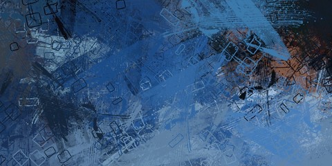 Abstract sketch random pattern. Chaos and variety. Modern art drawing painting. 2d illustration. Digital texture wallpaper. Artistic sketch draw backdrop material. 