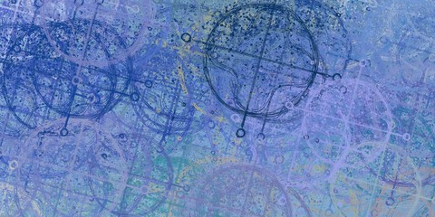 Abstract sketch random pattern. Chaos and variety. Modern art drawing painting. 2d illustration. Digital texture wallpaper. Artistic sketch draw backdrop material. 