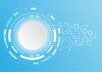 Abstract Digital background.Business growth transformation to digital and Successful financial technology.