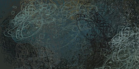 Abstract sketch random pattern. Chaos and variety. Modern art drawing painting. 2d illustration. Digital texture wallpaper. Artistic sketch draw backdrop material. 