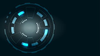 Abstract Digital background.Business growth transformation to digital and Successful financial technology.