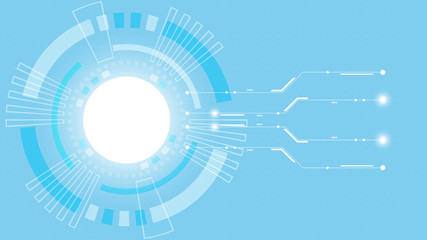 Abstract Digital background.Business growth transformation to digital and Successful financial technology.