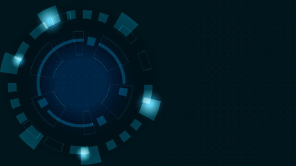 Abstract Digital background.Business growth transformation to digital and Successful financial technology.