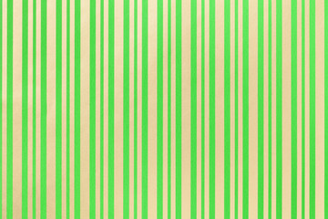 Dark green and golden background from wrapping striped paper.