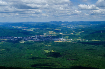 Fototapeta na wymiar Panorama Słowacja