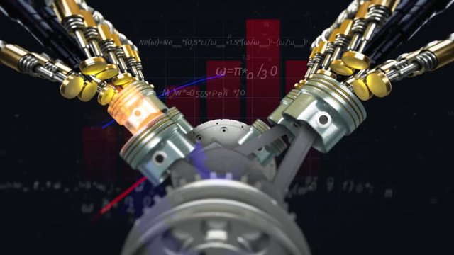 diesel engine, torque, the dependence of torque