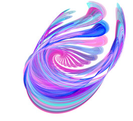 An abstract computer generated modern fractal design. Abstract fractal color texture. Digital art. Abstract Form & Colors.