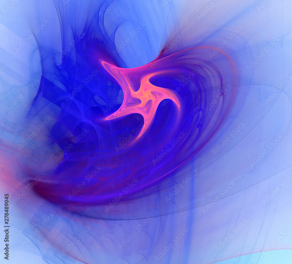 Poster an abstract computer generated modern fractal design. abstract fractal color texture. digital art. a