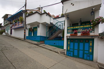 Architecture in Salento in Colombia