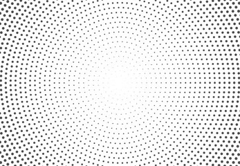 Halftone dots gradient shape. pattern background. Vector illustration
