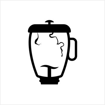 recommend clip art: Cracked Broken Blender Mixer Jar Icon, Kitchen Home Electric Appliance