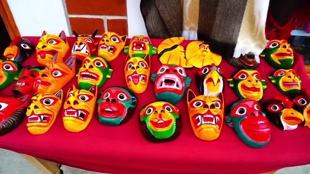 Traditional Indigenous masks for sale