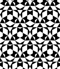 Geometric Triangle Seamless Pattern