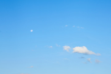Blue sky with clouds