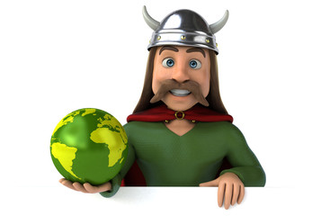 Fun Gaul - 3D Illustration