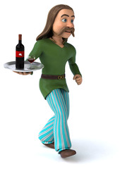 Fun Gaul - 3D Illustration