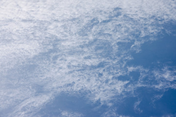 blue sky with white clouds