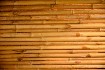 Bamboo wall cross pattern