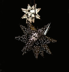 Star lights glowing in the dark