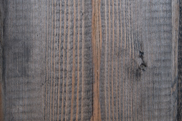 Background from old wood texture. Softwood boards. Annual rings and cuts from branches (knots) Beautiful, natural pattern. Summer, sunny day.