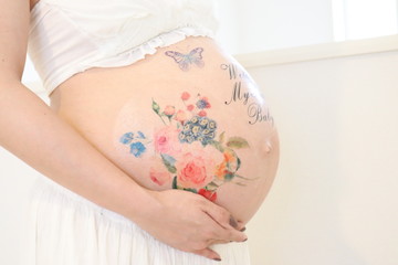 マタニティーペイント