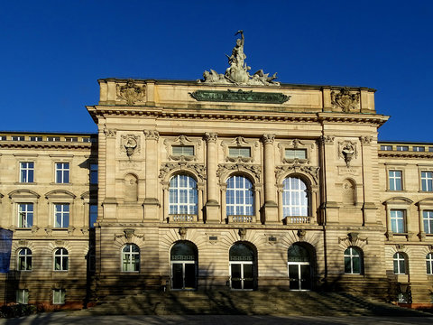 Die alte Universität in Würzburg / Germany