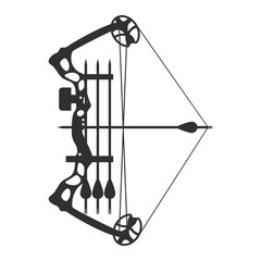 Stretched Compound bow - 278504294