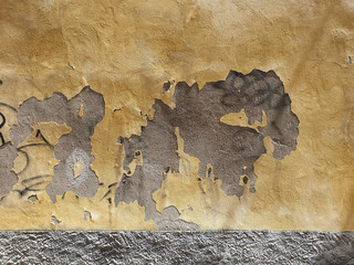abstract view of an weathered wall