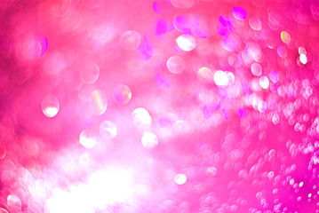 Pink bokeh background