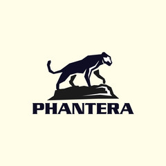 Naklejka premium Panther Logo