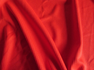 detail of a breathable sport clothes