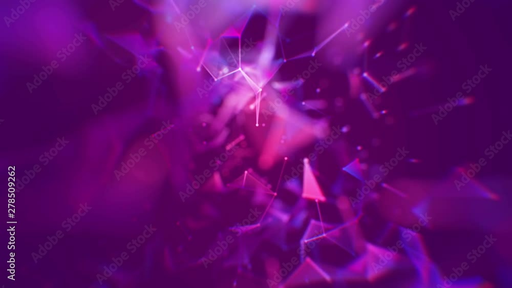 Poster network system. digital data plexus technology construction. connection or communication. futuristic