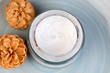  moisturizing face cream jar