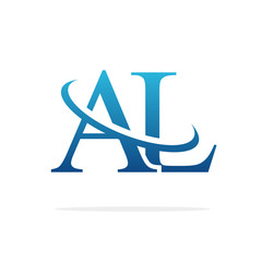 AL Creative logo design vector art