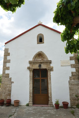 eine kirche in argiroupolis, kreta, griechenland