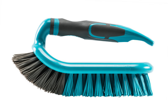 recommend clip art: cleaning brush isolated on white