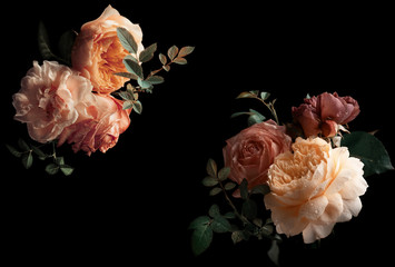 Schöner Strauß bunter Rosenblumen © Svetlana Kolpakova