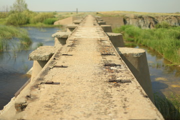 bridge over the river