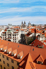 Fototapeta premium Prague Skyline