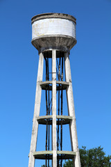 A water tank made of concrete