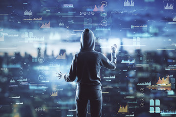 Criminal and innovation concept