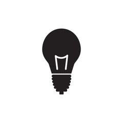 light bulb icon vector design template