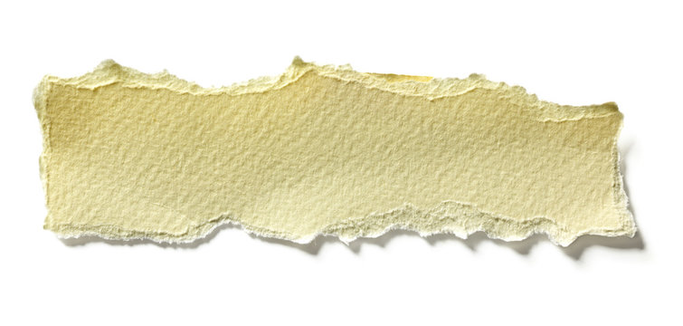 torn piece of paper for mesage