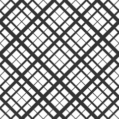 Seamless chequered background. Diagonal rhombus pattern. Geometric seamless texture.