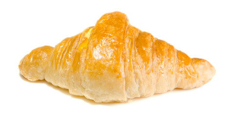 Croissant isolated on white background