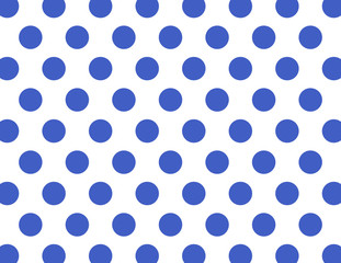 Blue Polka Dot Background