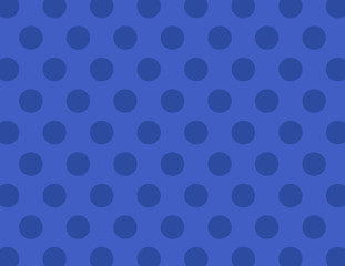 Blue Polka Dot Background
