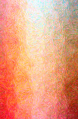 Abstract illustration of orange, pink, red Impressionist Pointlilism background